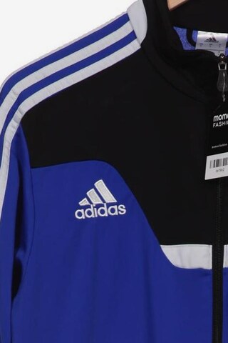 ADIDAS PERFORMANCE Sweatshirt & Zip-Up Hoodie in L in Blue