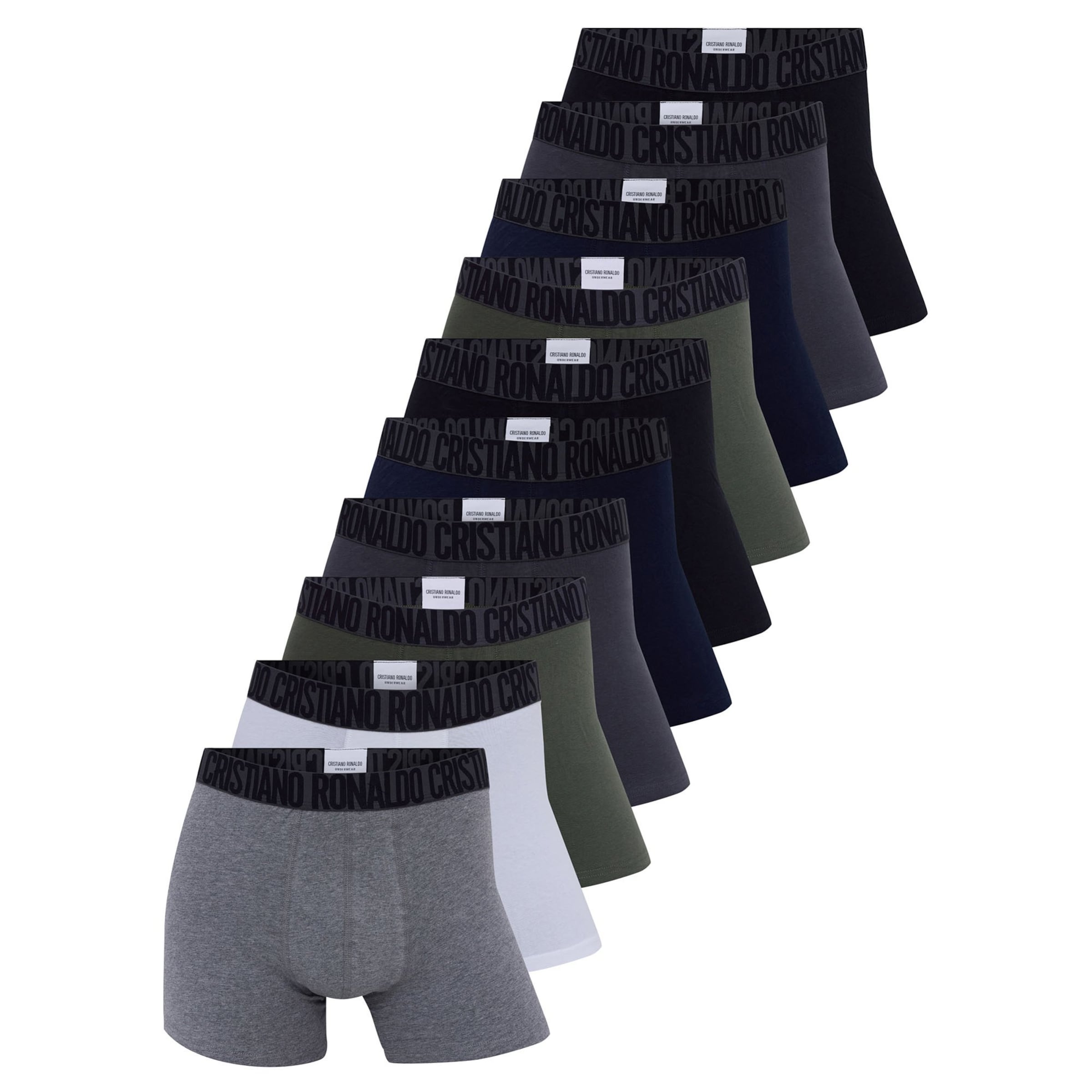 Boxers CR7 - Cristiano Ronaldo en mélange de couleurs : devant