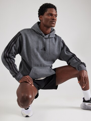 ADIDAS SPORTSWEAR Αθλητική μπλούζα φούτερ 'Essentials' σε γκρι: μπροστά