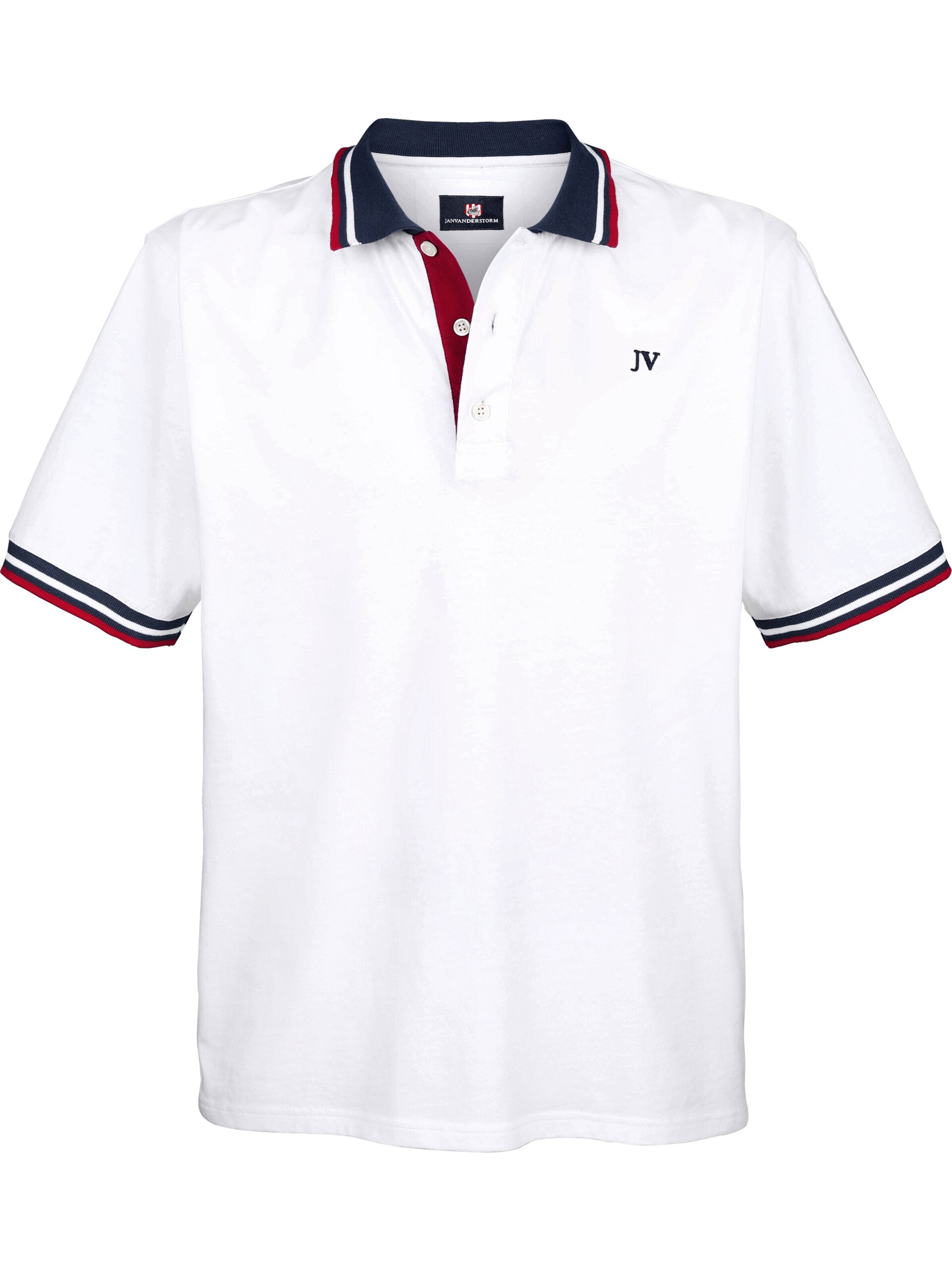 Jan Vanderstorm Poloshirt 'Johan' in Blau