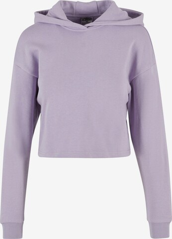 Urban Classics Sweatshirt in Purple: front