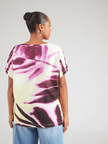 Tricou 'CALTE' de la Persona by Marina Rinaldi pe roșu