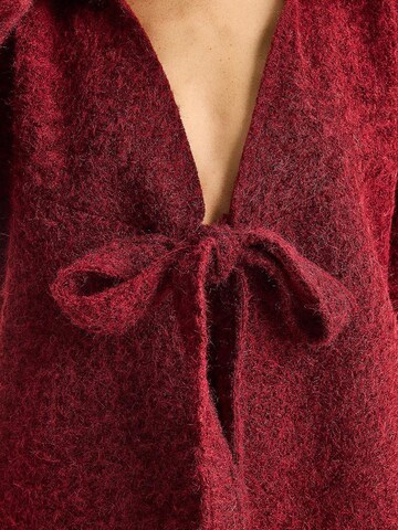 Bianco Lucci Strickjacke in Rot