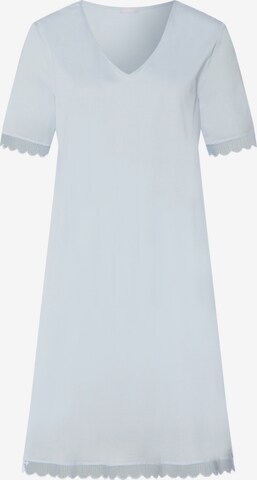 Chemise de nuit ' Inaya ' Hanro en bleu : devant
