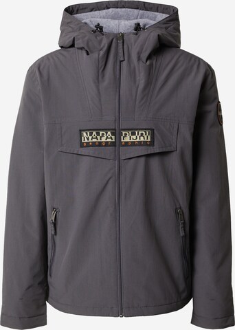 NAPAPIJRI Winter Jacket 'RAINFOREST' in Grey: front