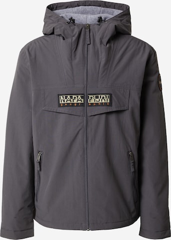 NAPAPIJRI Winter Jacket 'RAINFOREST' in Grey: front