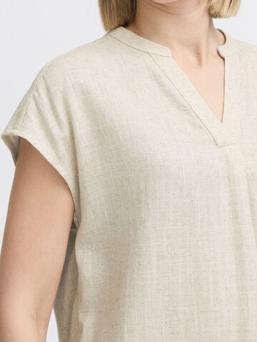 Chemisier 'FRJuna' Fransa en beige
