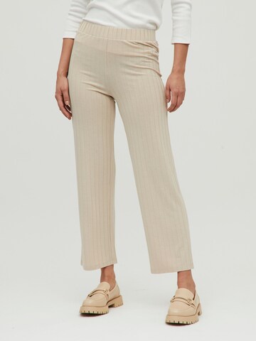 Loosefit Pantalon 'NATHA' VILA en beige : devant