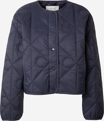 Calvin Klein JeansPrijelazna jakna - plava boja: prednji dio