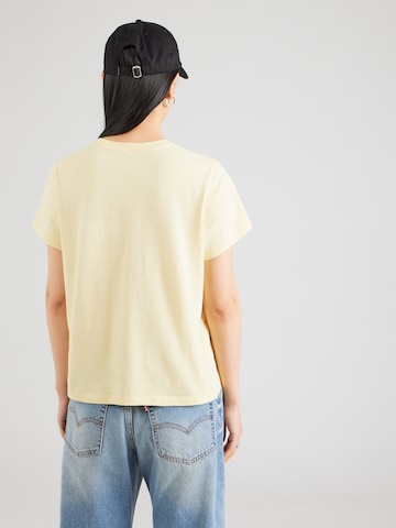 LEVI'S ® Shirt 'Favorite Cotton Tee' in Yellow