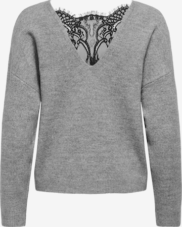 Pull-over 'ONLAdela' ONLY en gris : devant
