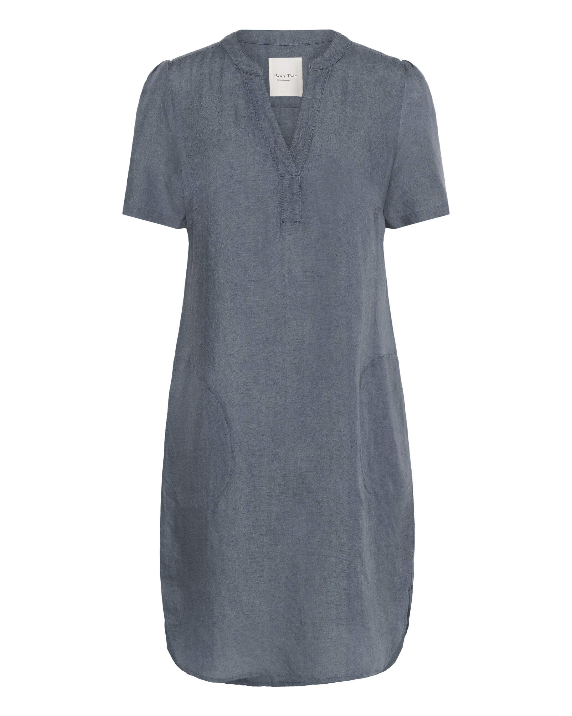 Part Two Kleid 'Aminase' in Grau: Vorderseite