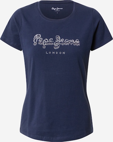 Pepe Jeans Skjorte 'BEATRICE' i blå: forside