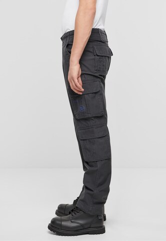 Brandit Slim fit Cargo trousers in Grey