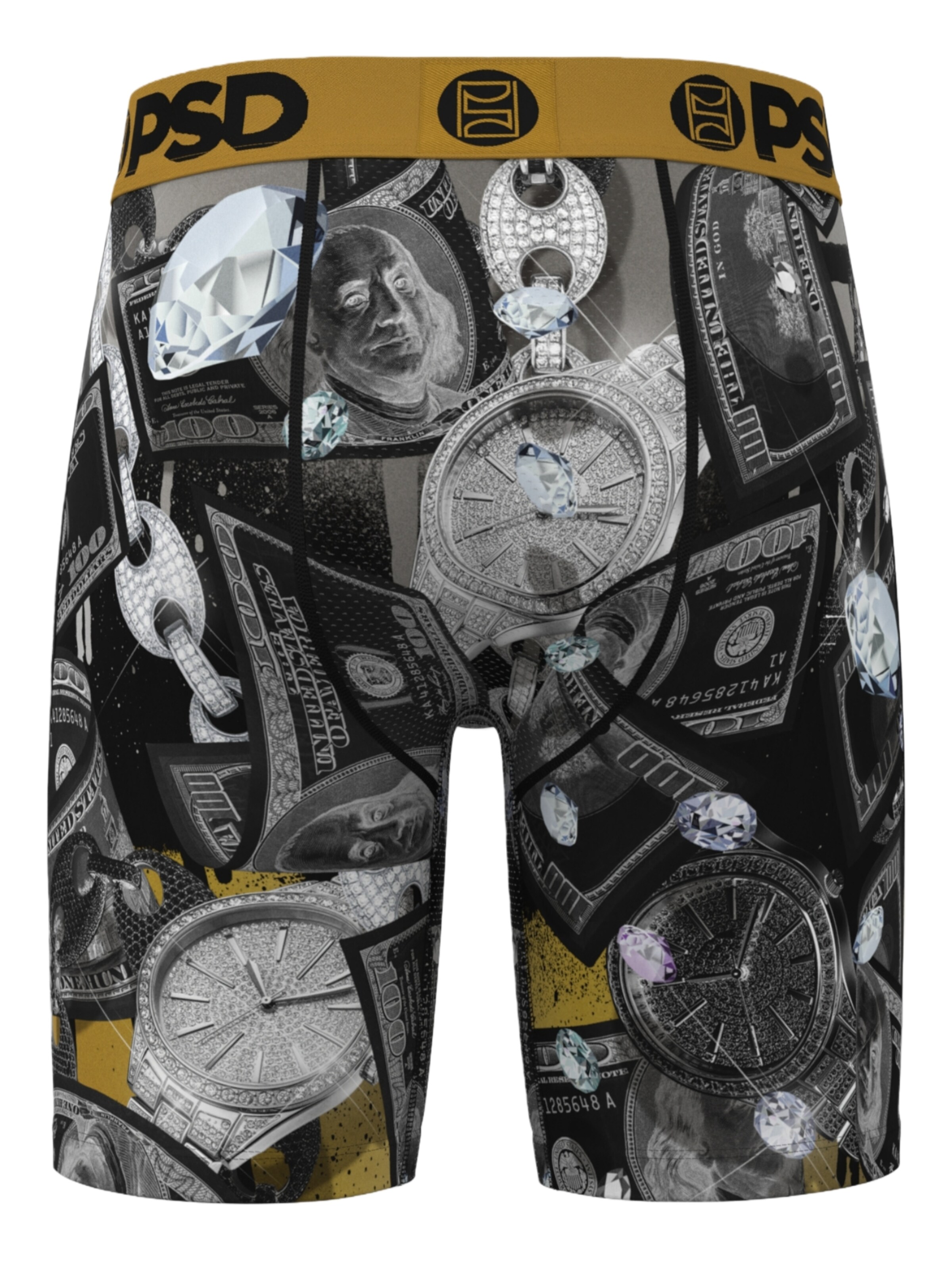 PSD Boxershorts 'SILVER BANDS' in Gemengde kleuren