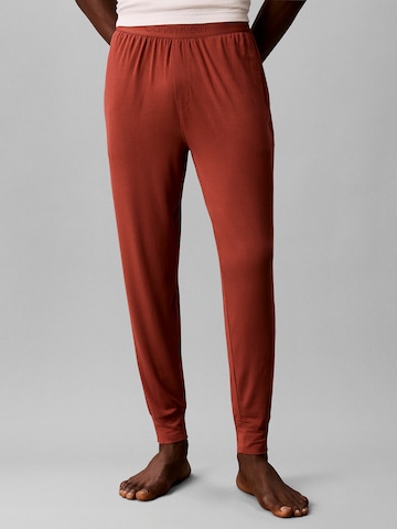 Calvin Klein Pyjamahose in Rot: Vorderseite