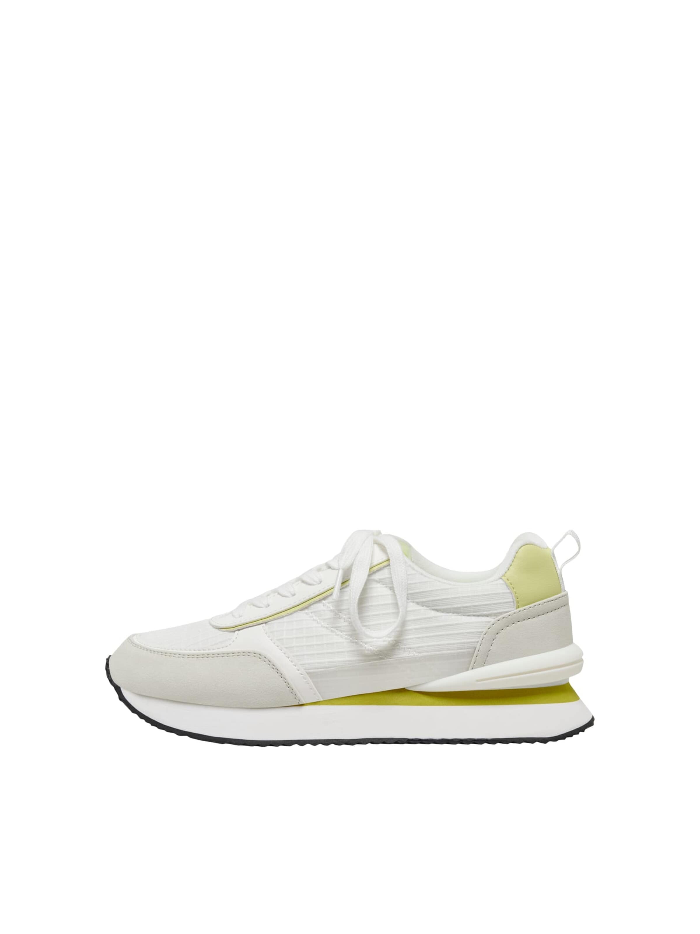 ONLY Athletic lace-up shoe 'Sahel' in White: front