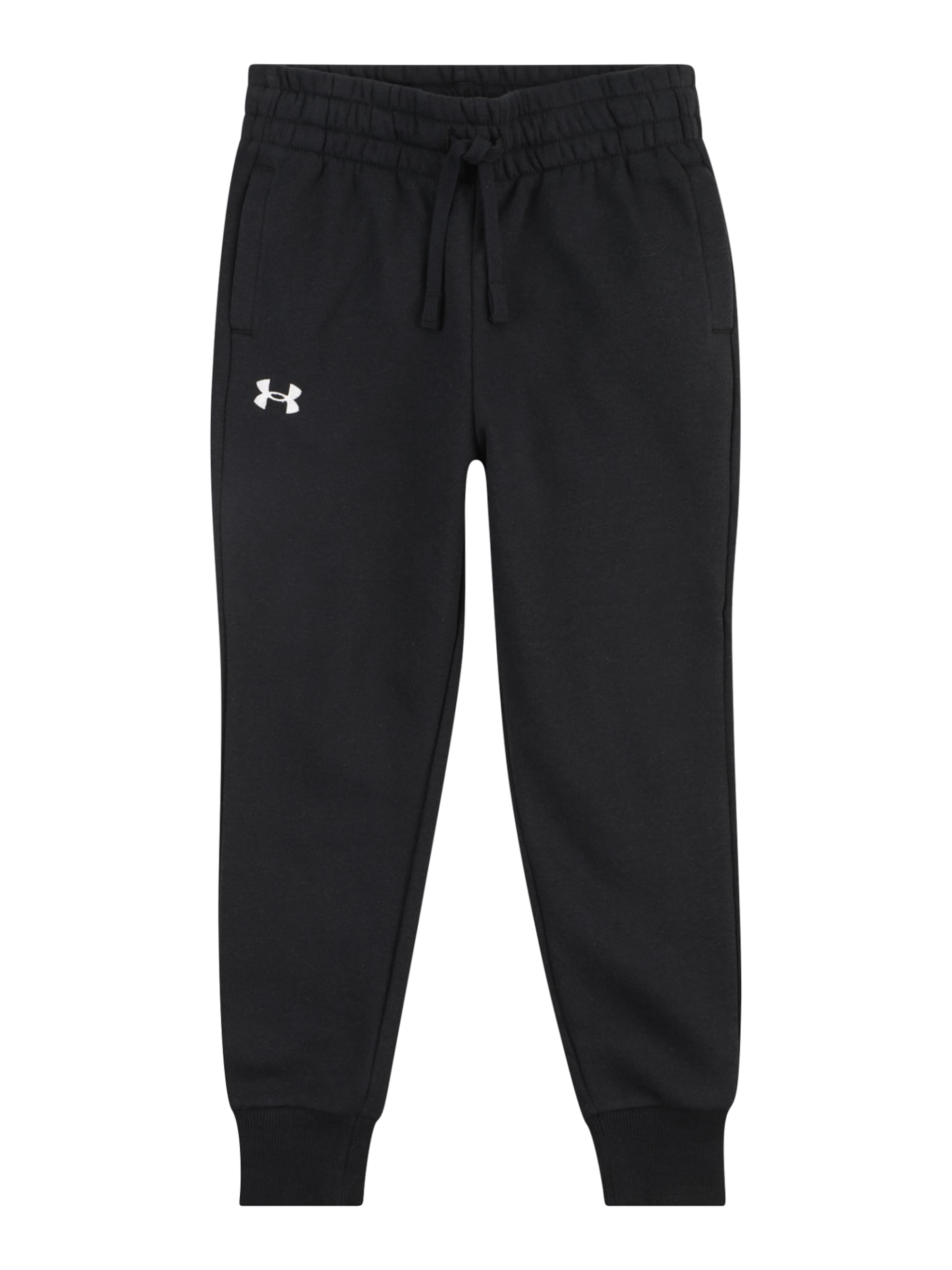 UNDER ARMOUR - Tapered Pantalón deportivo 'Rival' en negro: frente