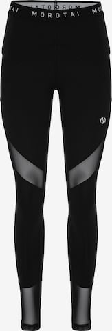 Pantalon de sport MOROTAI en noir : devant