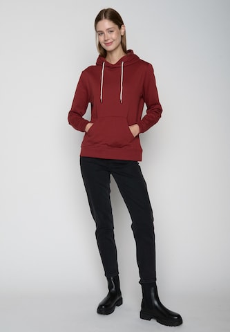 GREENBOMB Sweatshirt 'Chipper' in Red