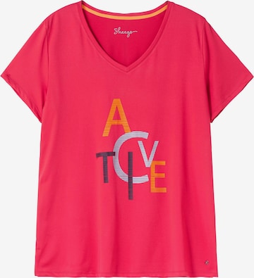 SHEEGO - Camiseta funcional en rosa: frente