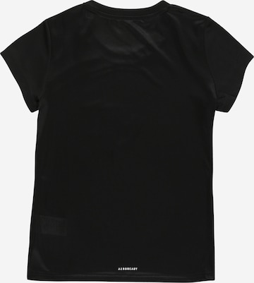 ADIDAS SPORTSWEAR - Camiseta funcional '3-Stripes' en negro