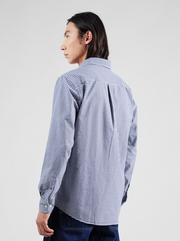 FYNCH-HATTON Regular fit Button Up Shirt 'Classic Vichy' in Blue