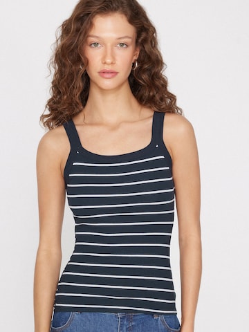 Tezenis Top in Blau: Vorderseite
