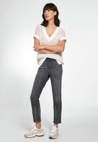 Basler Regular 5-Pocket Jeans Cotton in Grau