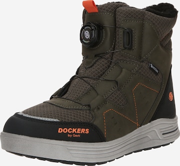 Dockers by Gerli Сапоги в Зеленый: спереди