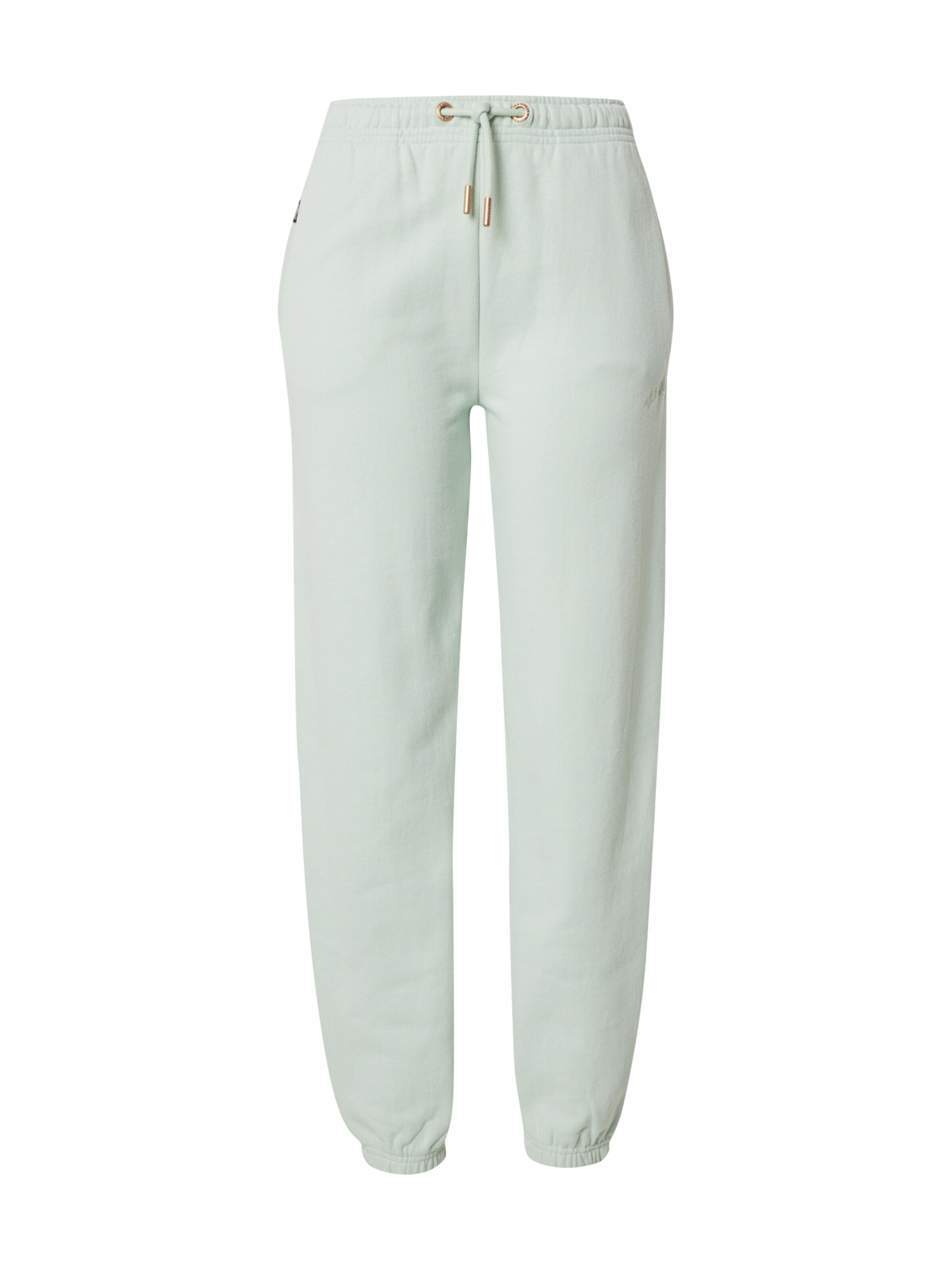 Tapered Pantaloni 'ESSENTIAL' di Superdry in verde: frontale