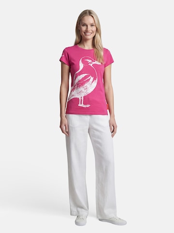 salzhaut Shirt 'Abbeldwatsch' in Pink
