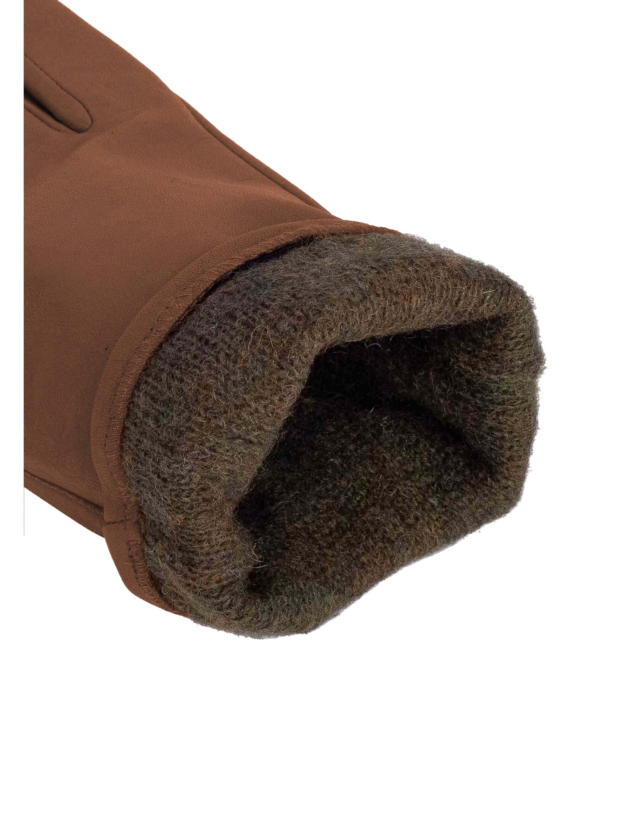 KESSLER Full Finger Gloves in Brown
