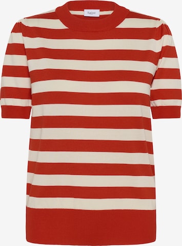 SAINT TROPEZ - Jersey 'Mila' en rojo: frente