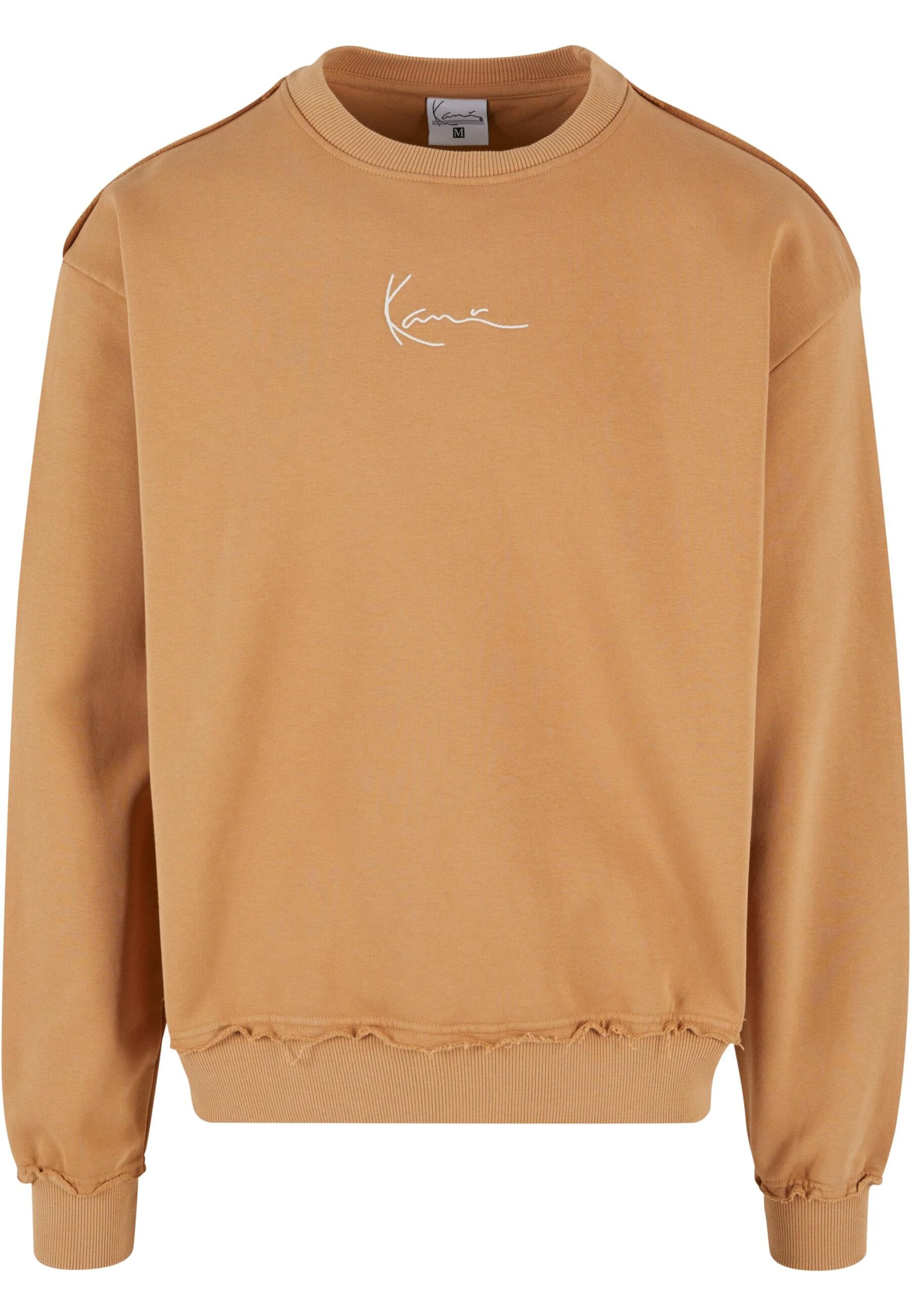 Sweat-shirt Karl Kani en beige : devant