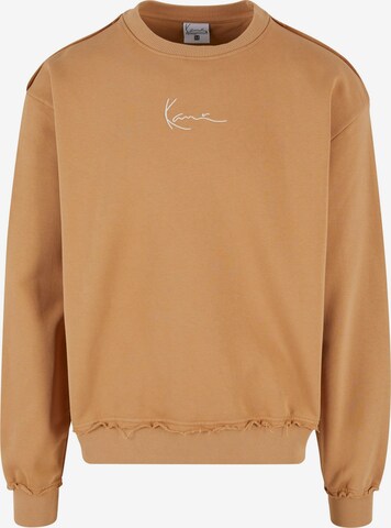 Karl Kani Sweatshirt in Beige: predná strana