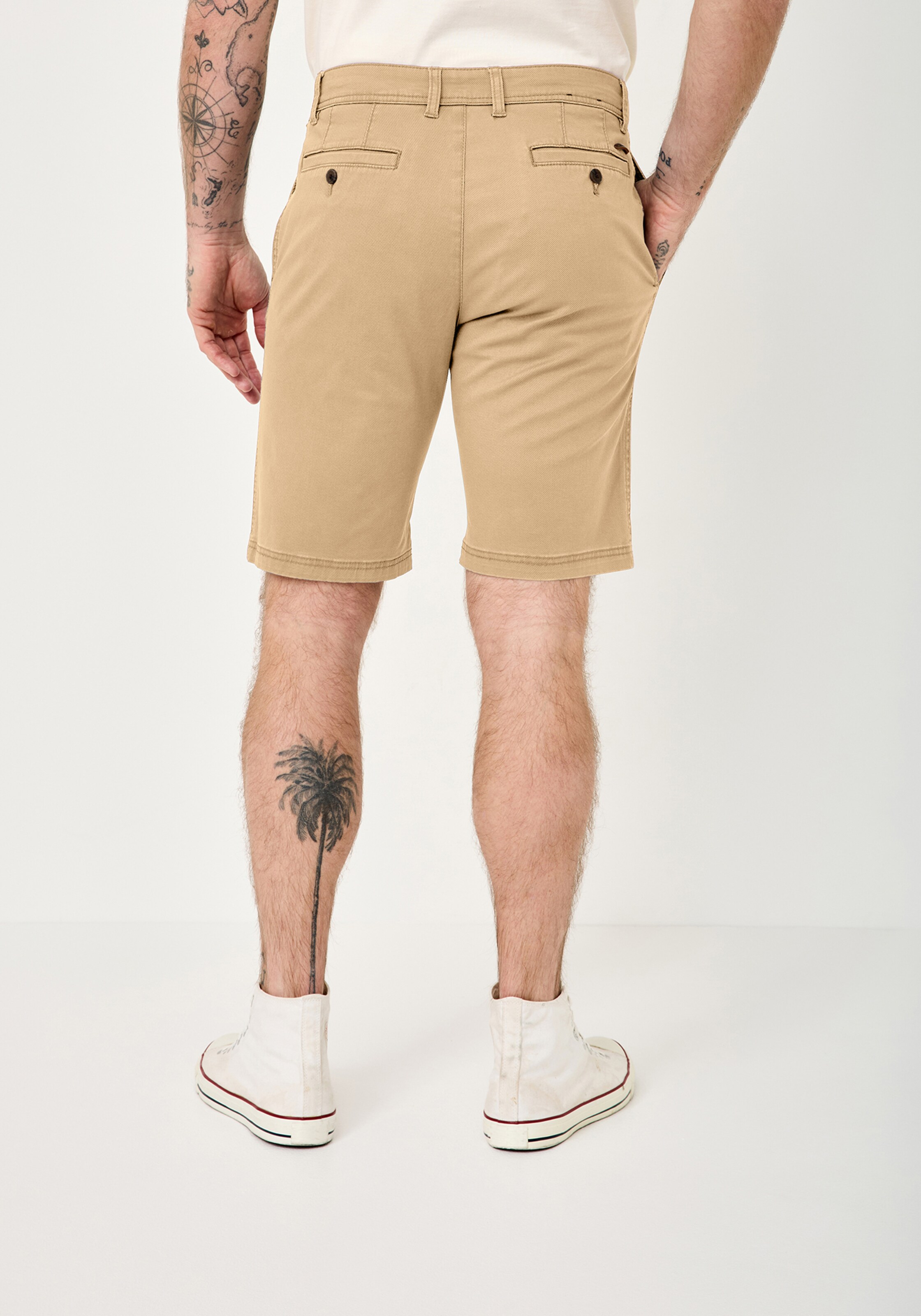 REDPOINT Slimfit Chinohose in Beige