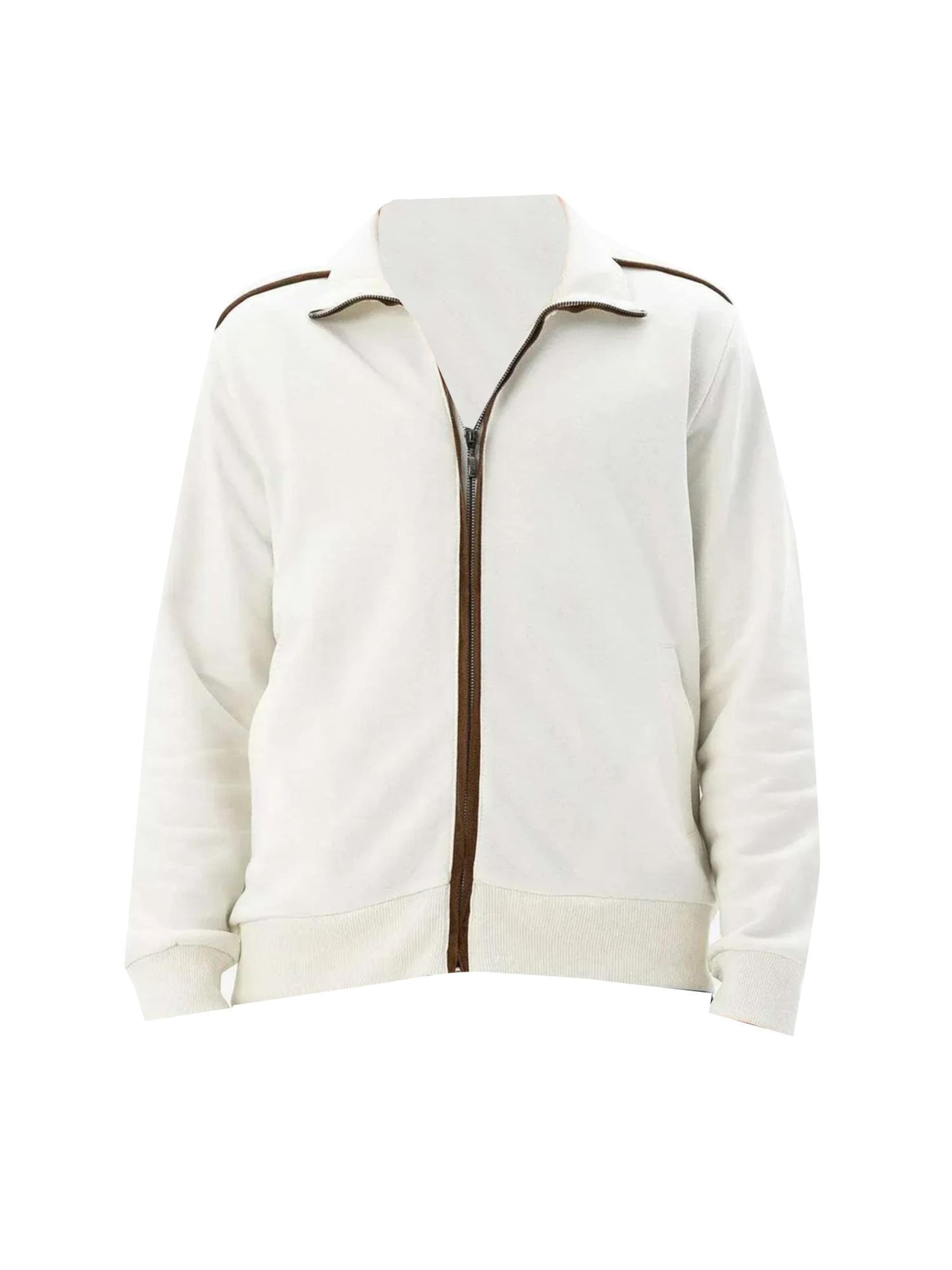 Arma Sweatjacka i beige: framsida