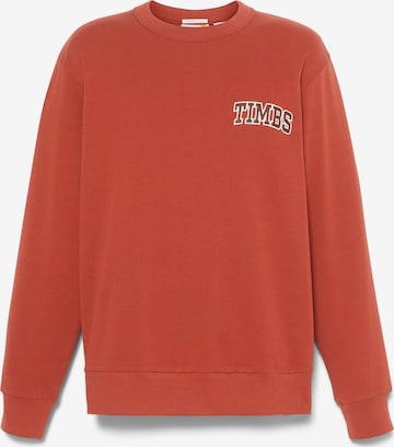TIMBERLAND Sweatshirt i röd: framsida