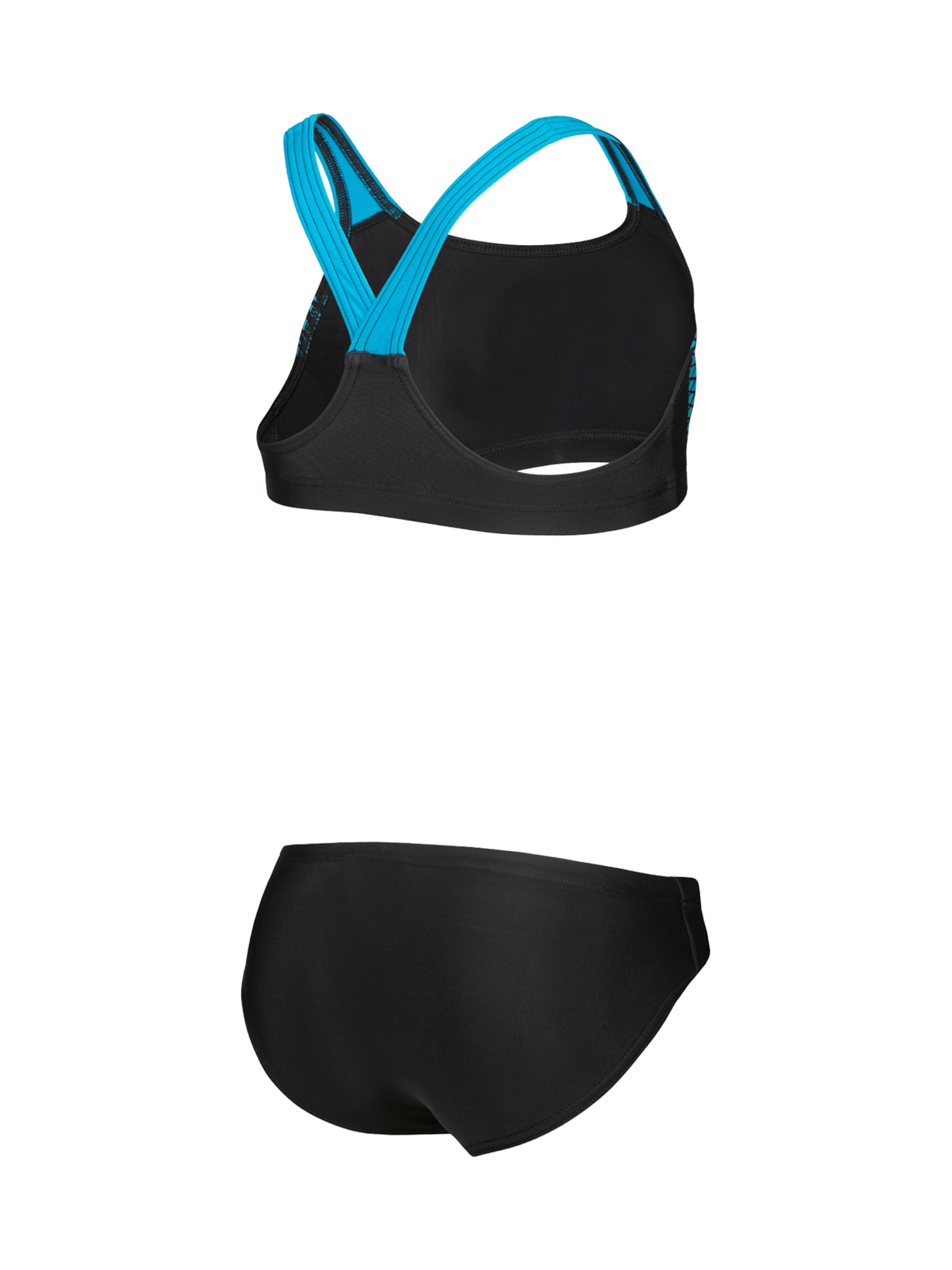 ARENA Bustier Bikini 'OPENINGS' in Zwart