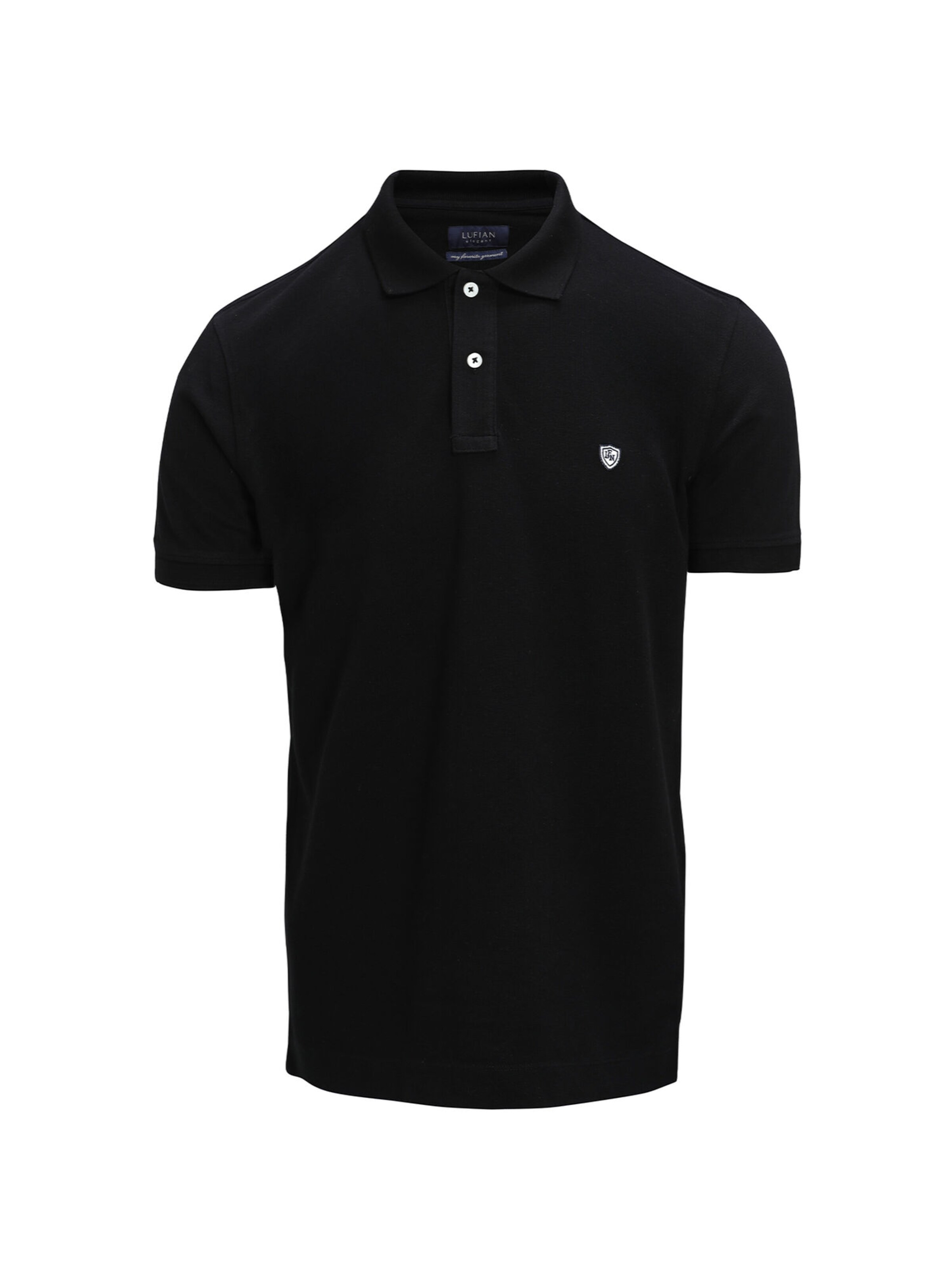 Lufian Shirt in Black: front