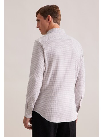 Coupe slim Chemise business SEIDENSTICKER en blanc