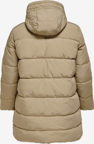 ONLY Carmakoma - Abrigo de invierno 'Dolly' en beige