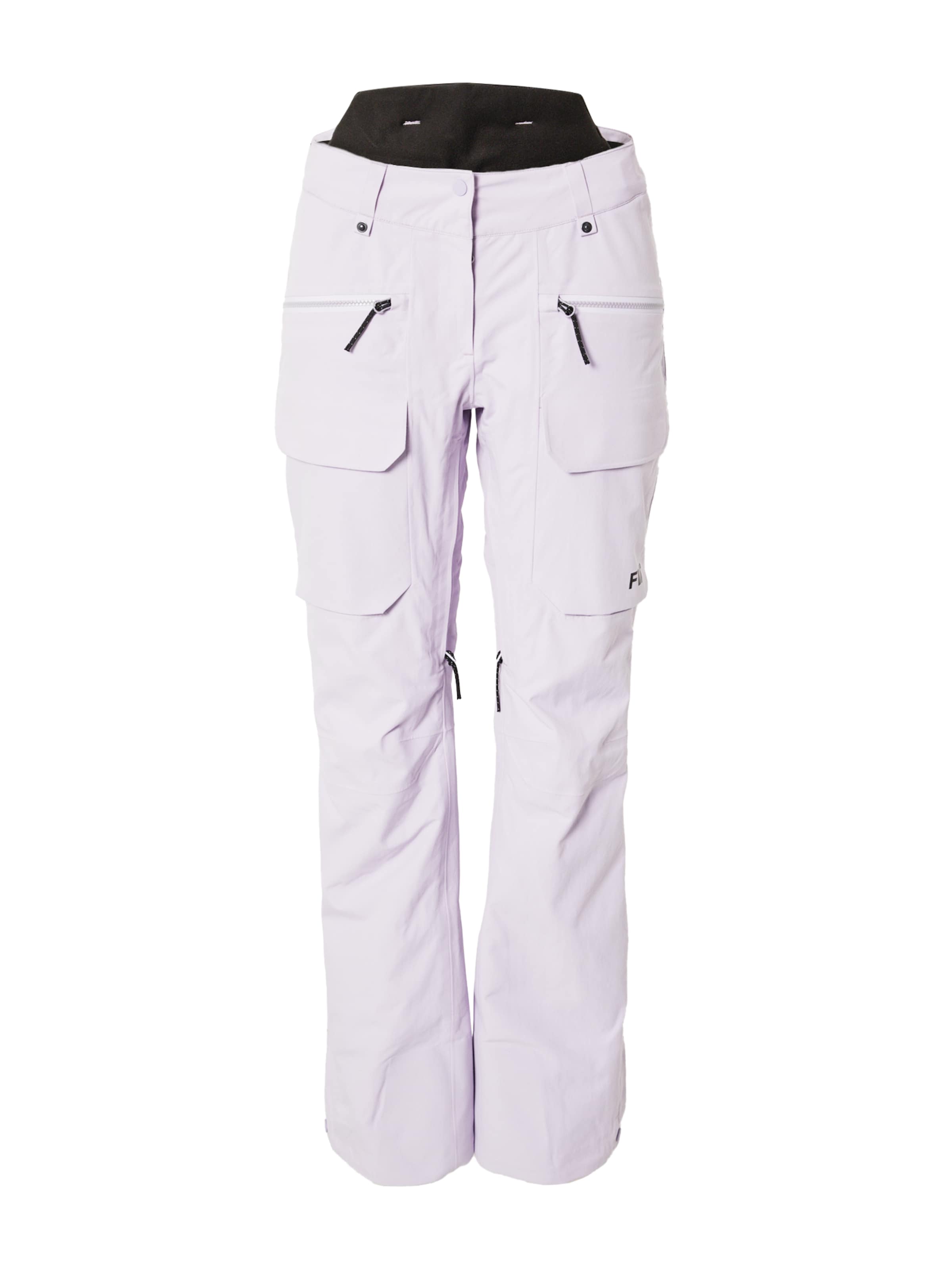 FW Разкроени Карго панталон 'CATALYST' в лилав: отпред