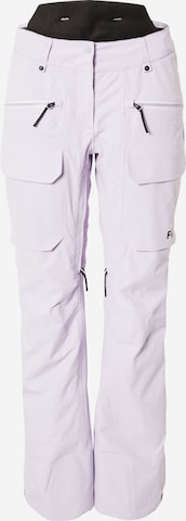 FW Flared Cargo Pants 'CATALYST' in Purple: front