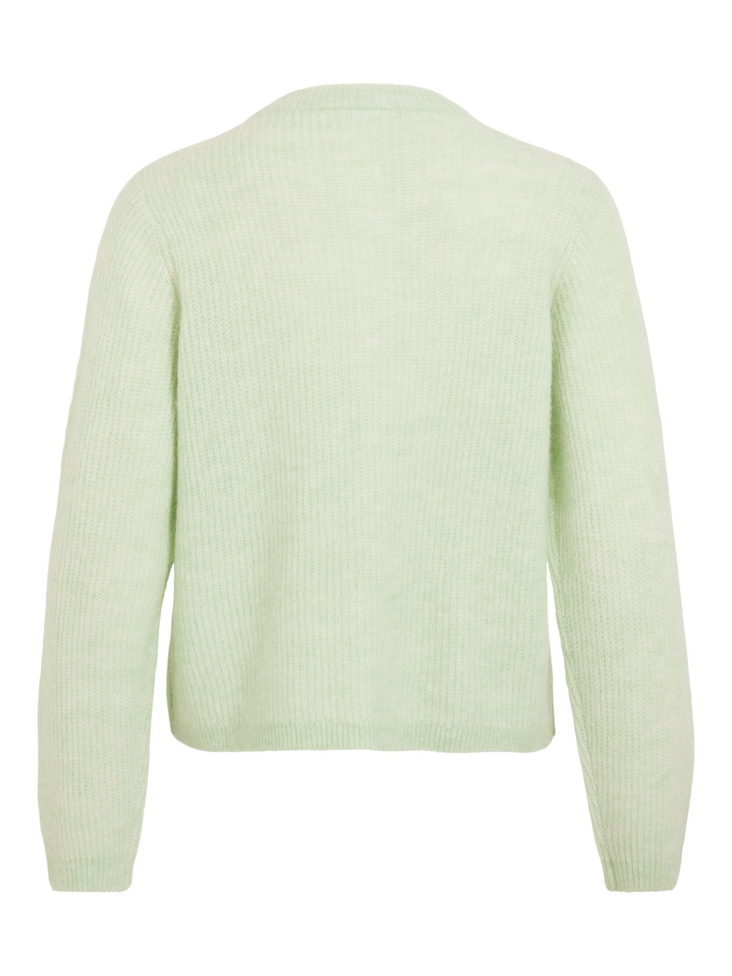 VILA Knit Cardigan 'VILory' in Green