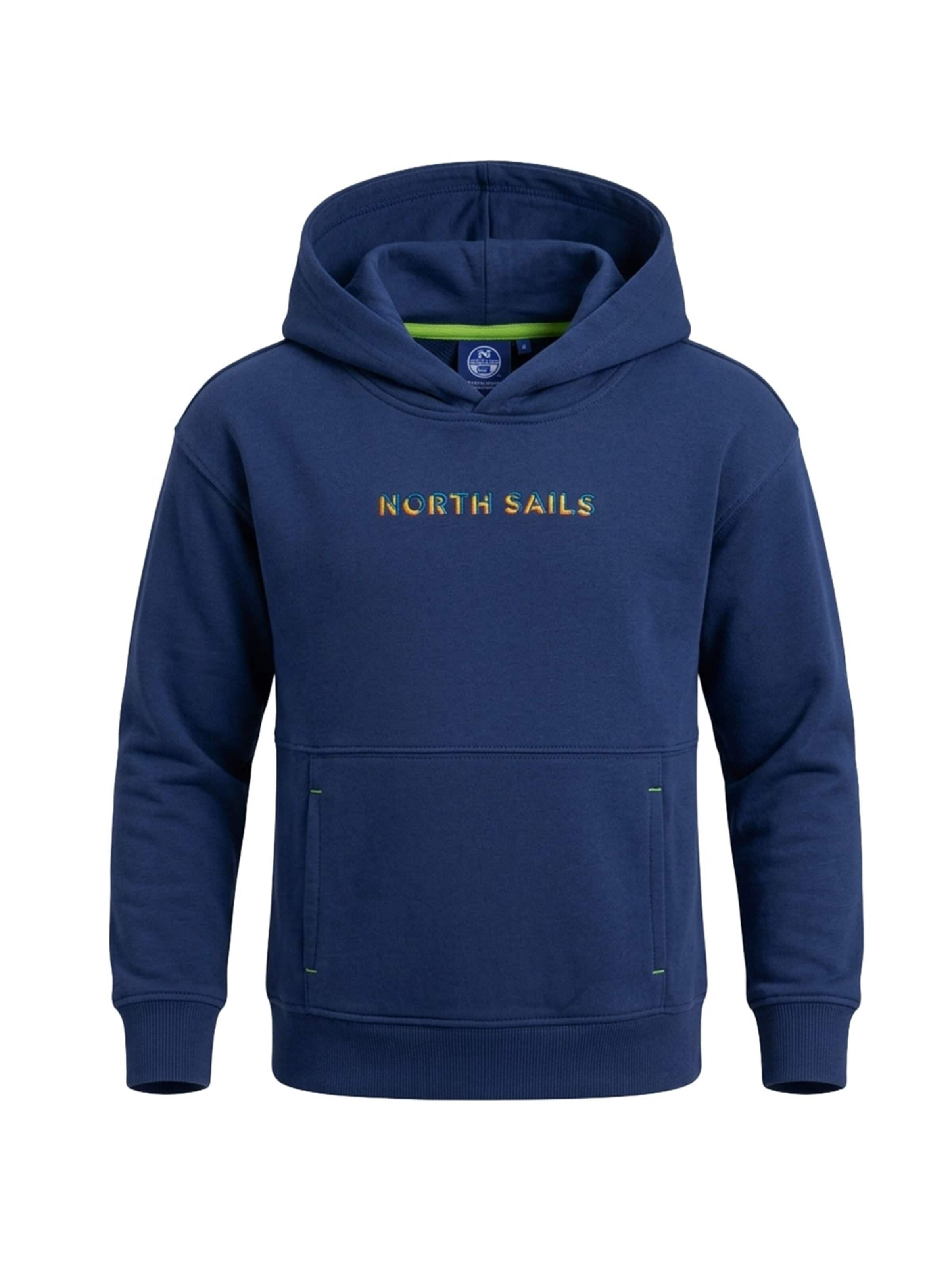 North SailsSweater majica - plava boja: prednji dio