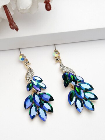 AVANT-GARDE PARIS Oorbellen 'Heidiina' in Blauw