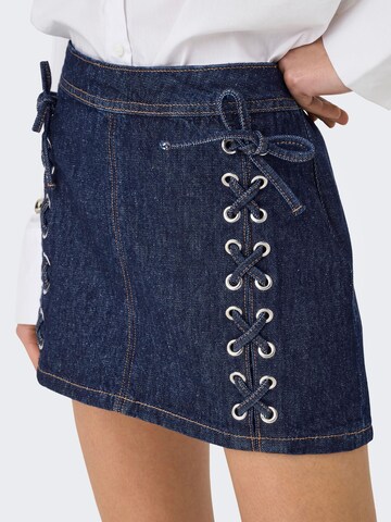 Jupe 'ELVIRA' ONLY en bleu