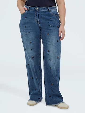 Fiorella Rubino Regular Jeans in Blauw